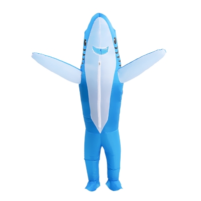 Фото: Надувной карнавальный костюм Акула, голубой (детский), рост 120-150см FZ1758AS-1 Надувной карнавальный костюм Акула, голубой (детский), рост 120-150см FZ1758AS-1