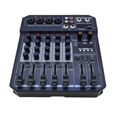 Фото: Внешняя 6-канальная звуковая карта WYW T6 (Микшерный пульт)-2 Внешняя 6-канальная звуковая карта WYW T6 (Микшерный пульт)-2