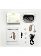 Слуховой аппарат Hearing Aid GM-350, бежевый